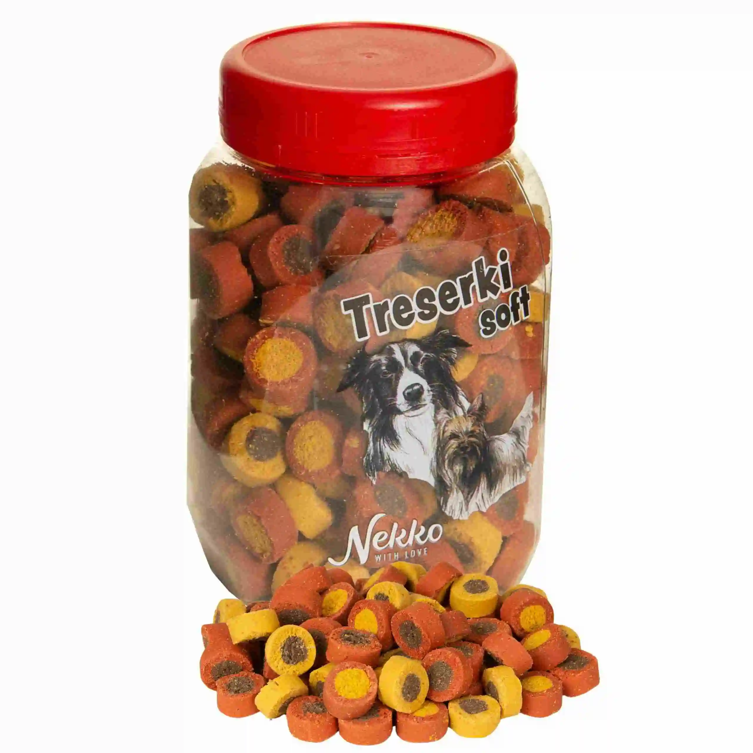 Nekko Treserki Soft wołowina, żołądek wołowy 300 g