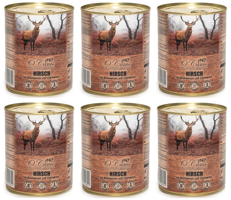 O'Canis jeleń 800 g × 6