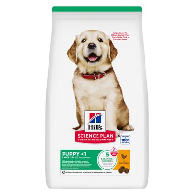Hill's Science Plan kurczak puppy duże rasy 14,5 kg