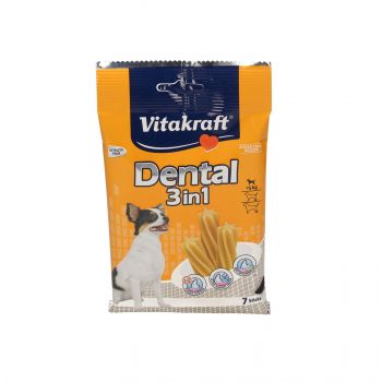 Vitakraft Dental 3In1 małe rasy 10 g × 7