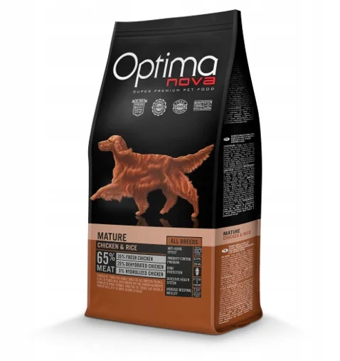 Optimanova Adult Mature kurczak senior 2 kg