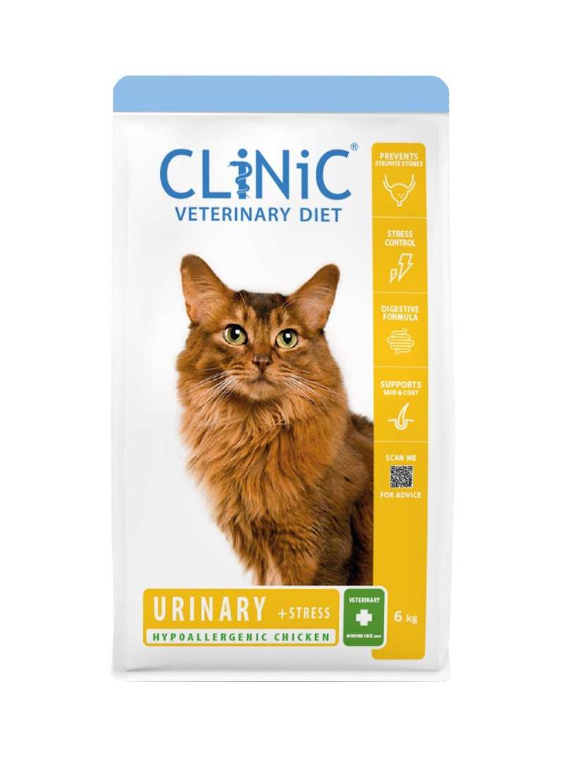 CLiNiC Veterinary Diet Urinary kurczak adult 6 kg