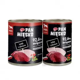 Pan Mięsko indyk, jeleń 800 g × 6