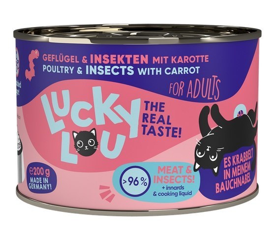 Lucky Lou Lifestage drób, owady adult 200 g