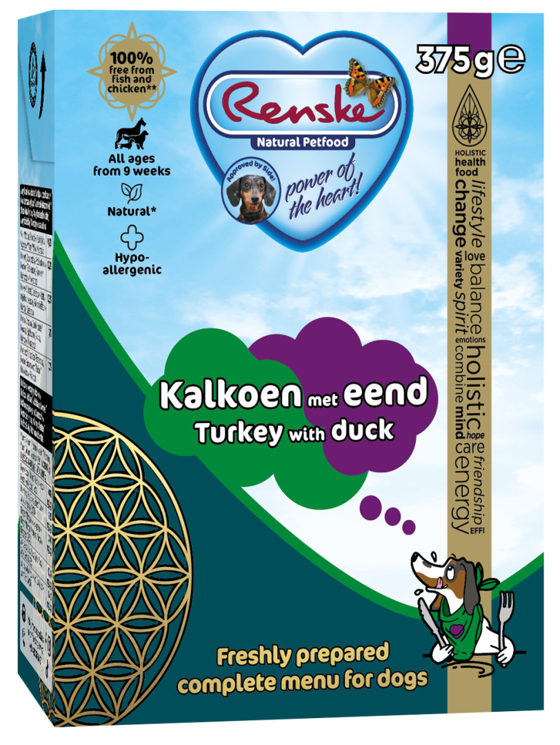 Renske Fresh indyk, kaczka 375 g