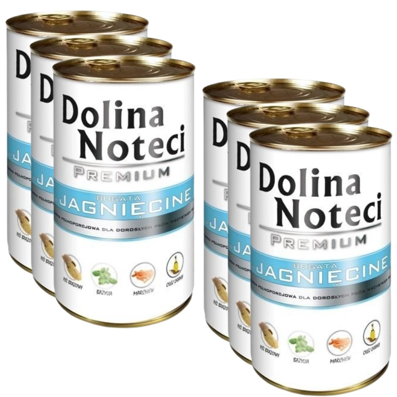 Dolina Noteci Premium jagnięcina 400 g × 6