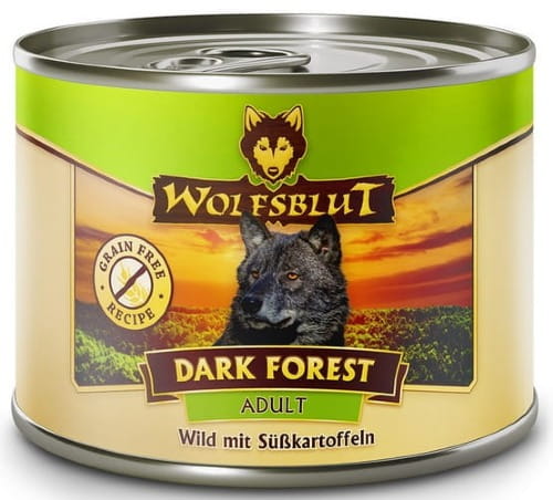 Wolfsblut Dark Forest dziczyzna adult 200 g × 6