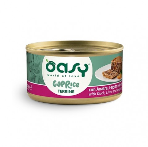 Oasy Caprice kaczka, wątróbka pasztet adult 85 g