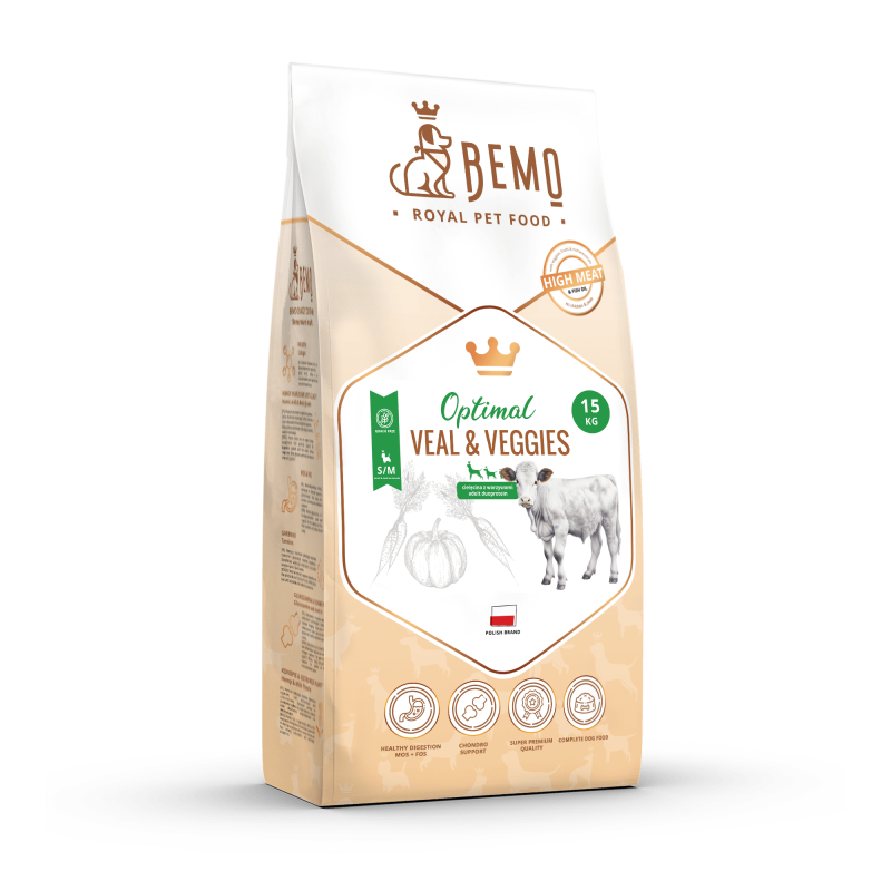 Bemo Optimal cielęcina adult 15 kg