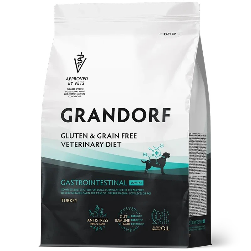 Grandorf Veterinary Diet indyk z batatem i ziemniakiem adult 3 kg