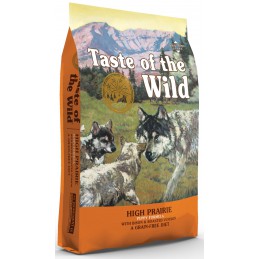 Taste of the Wild High Prairie bizon, jagnięcina, jeleń, ryby oceaniczne, wołowina junior 5,6 kg