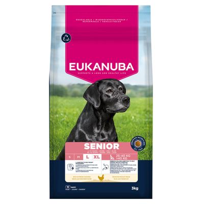 Eukanuba Premium Nutrition kurczak senior duże rasy 3 kg