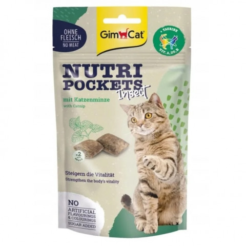 GimCat Nutri Pockets Digestive owady 60 g