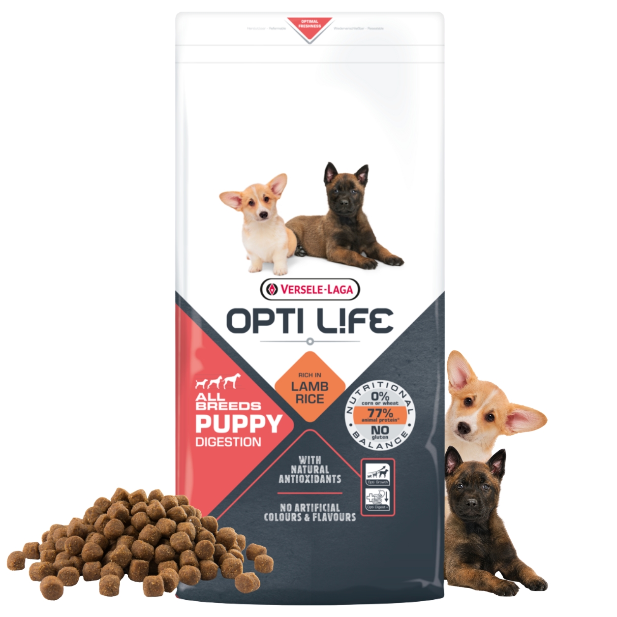 Versele-Laga Opti Life jagnięcina puppy 12,5 kg