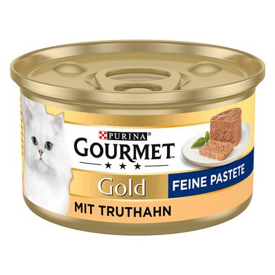 Purina Gourmet Gold indyk pasztet 85 g × 48