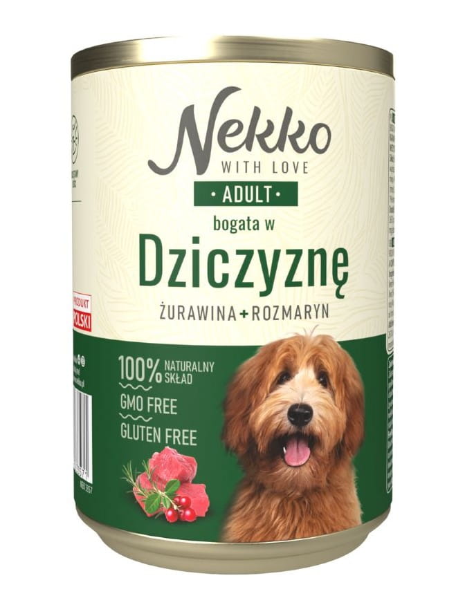 Nekko dziczyzna adult 400 g