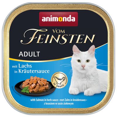 Animonda Vom Feinsten Sensitive łosoś w sosie adult 100 g × 6