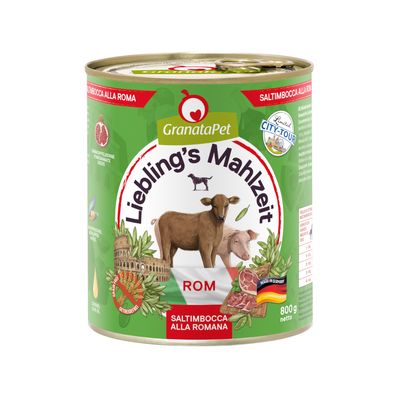 GranataPet Liebling's Mahlzeit City Tour adult 800 g × 6