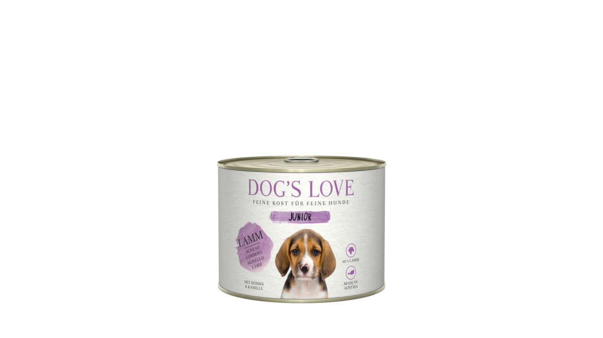 Dog's Love Junior jagnięcina puppy 200 g