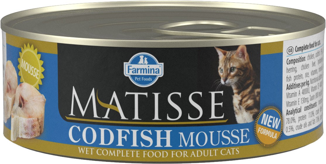 Farmina Matisse dorsz pasztet adult 85 g