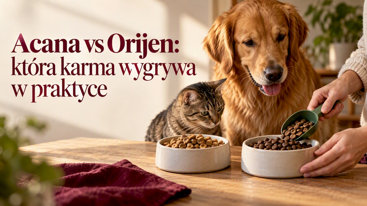 Acana vs Orijen: która karma wygrywa w praktyce