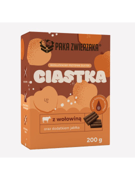 Paka Zwierzaka wołowina z jabłkiem 200 g