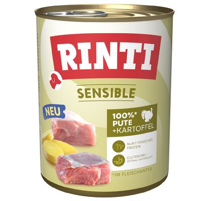 Rinti Sensible indyk 800 g × 6