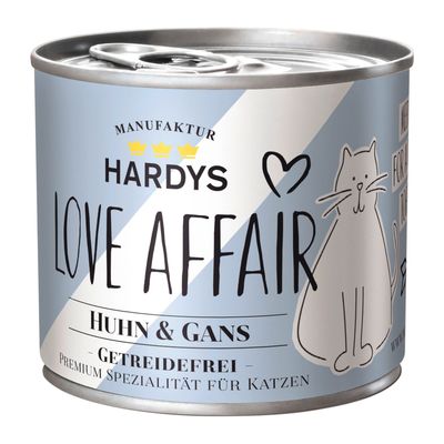 Hardys Love Affair gęś, kurczak pasztet adult 200 g × 24