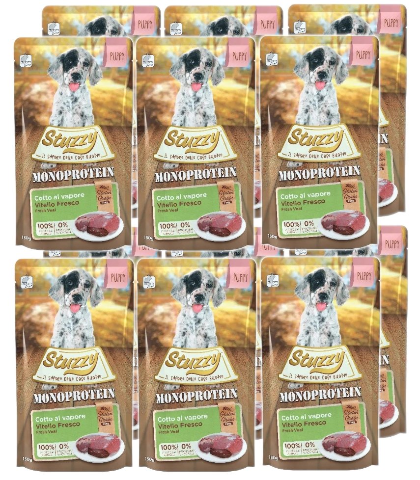 Stuzzy Monoprotein cielęcina puppy 150 g × 12