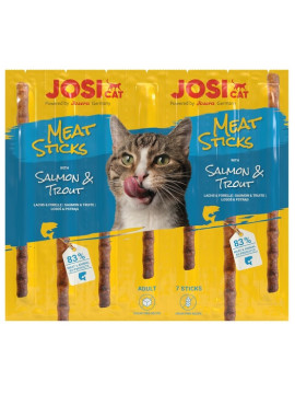 Josera JosiCat pstrąg, łosoś adult 5 g × 7