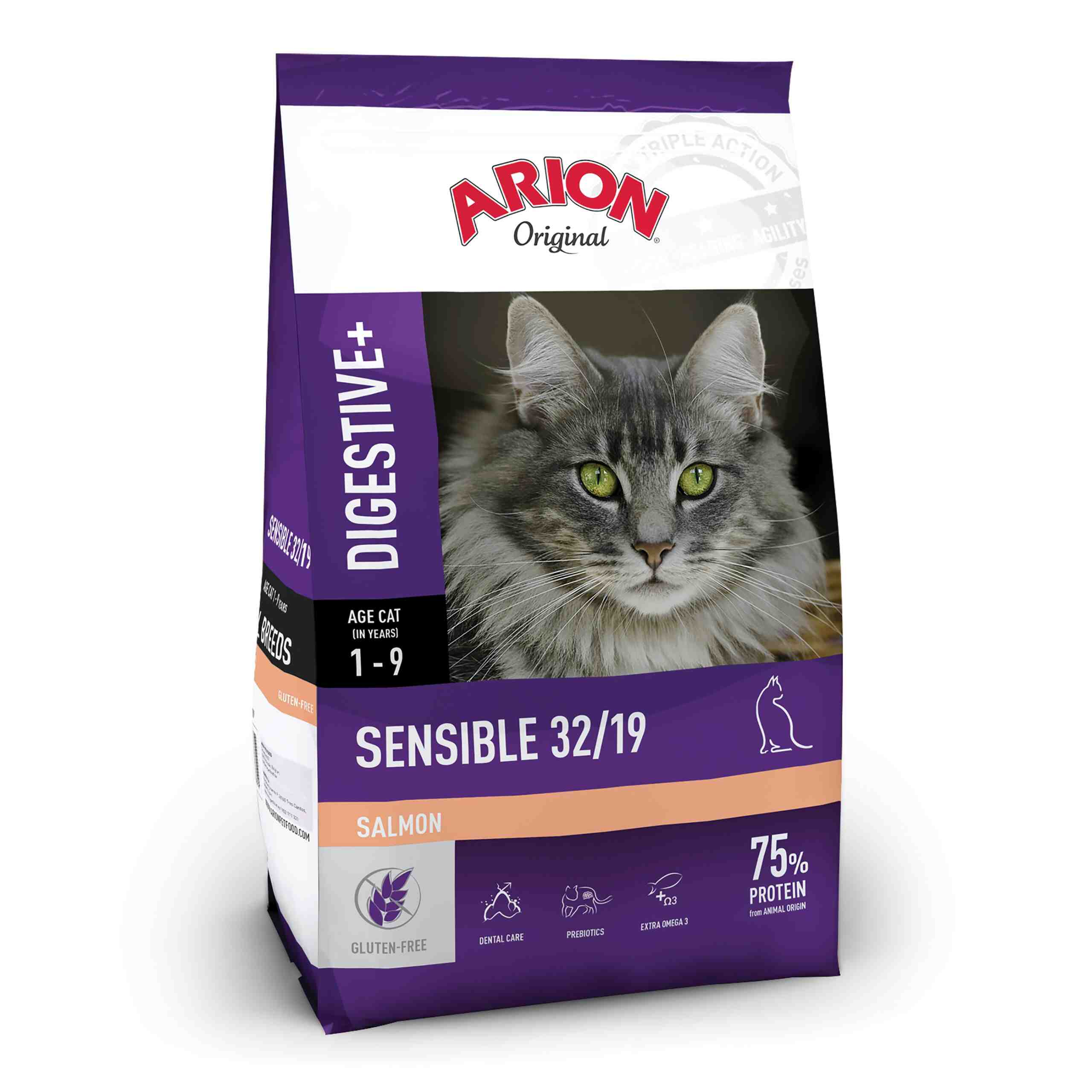 Arion Original Sensitive łosoś 7,5 kg
