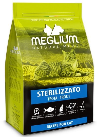 Meglium Sterilised pstrąg adult 10 kg
