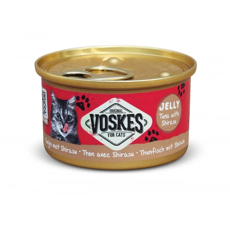 Voskes Original tuńczyk, sardela w galaretce 85 g