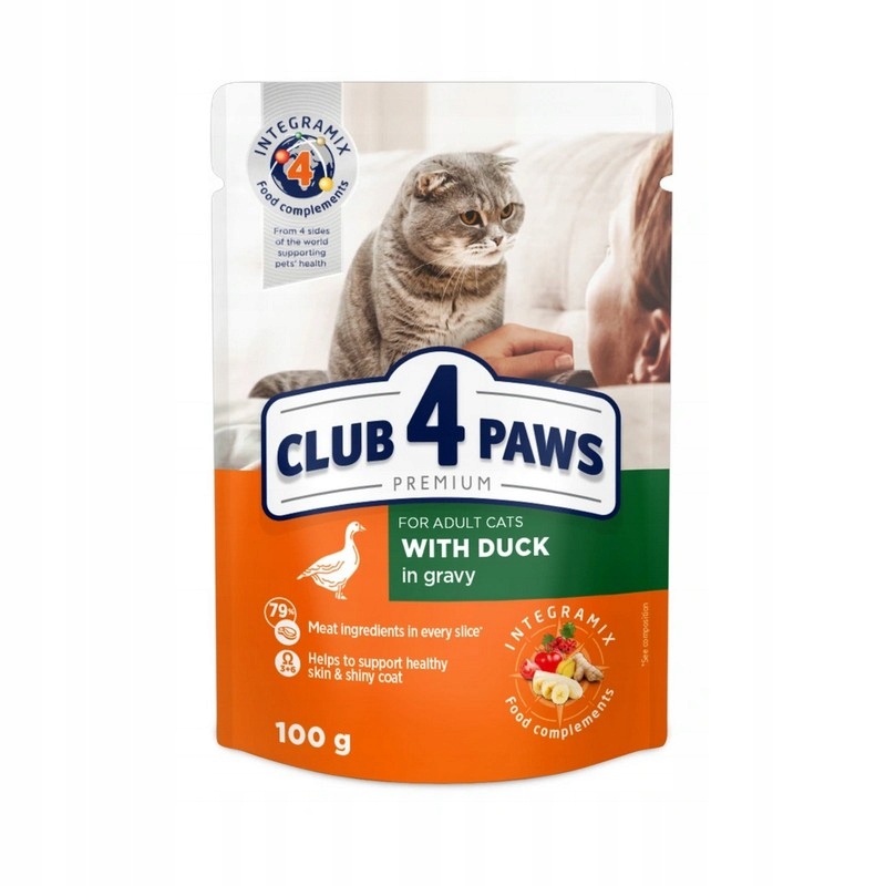 Club 4 Paws Premium kaczka w sosie adult 100 g