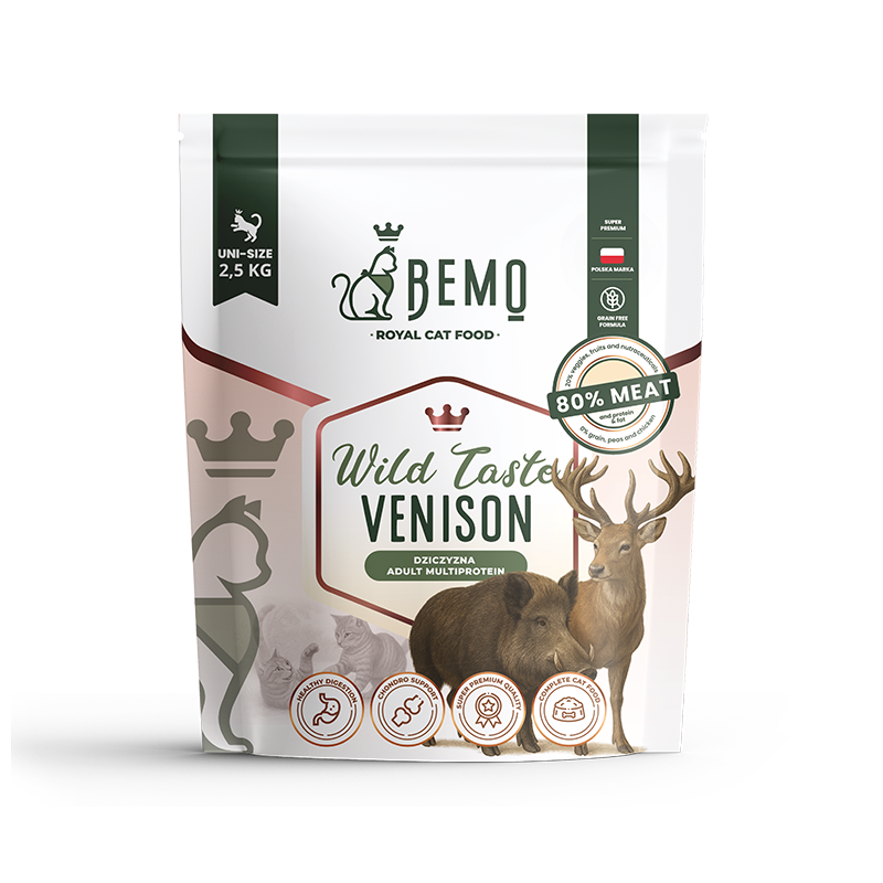 Bemo Wild Taste Digestive Sensitive dziczyzna adult 2,5 kg