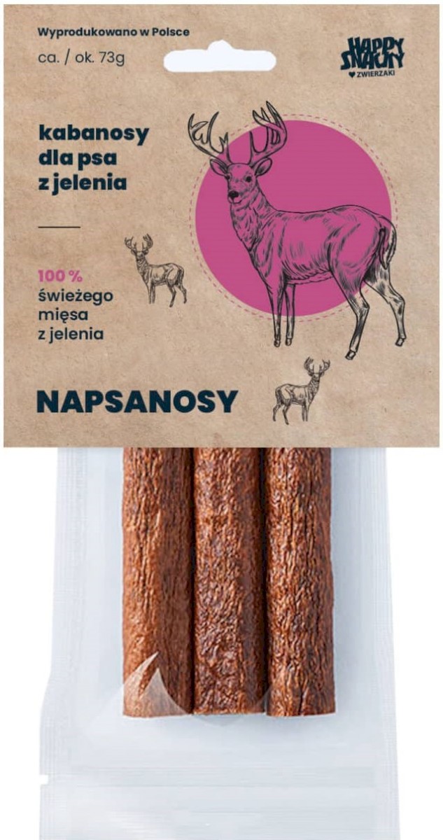 Trzy Psy Napsanosy jeleń 24 g × 3