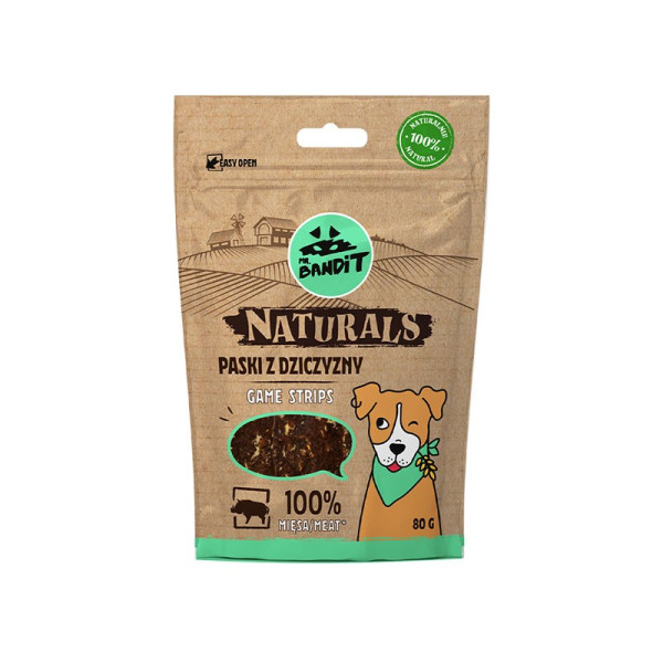 Mr. Bandit Naturals dziczyzna 80 g