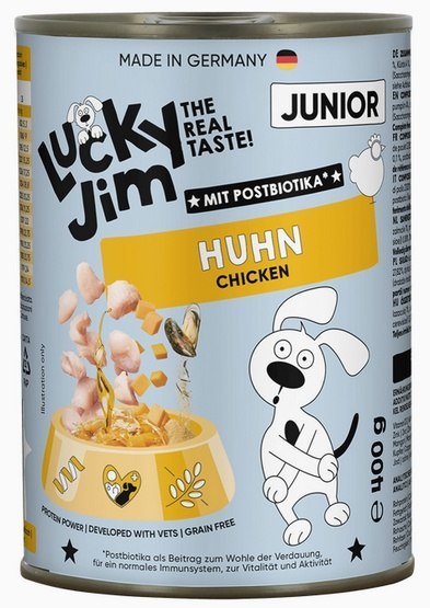 Lucky Jim Classic kurczak junior 400 g