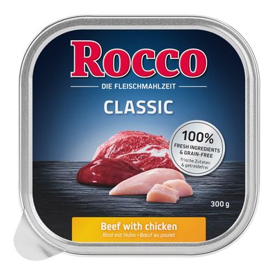 Rocco Classic kurczak, wołowina adult 300 g × 9