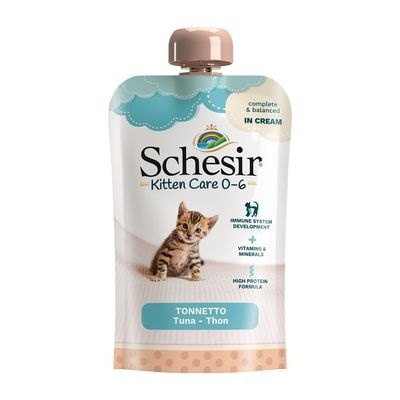 Schesir Kitten Care 0-6 tuńczyk pasztet kitten 150 g