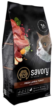 Savory Sensitive indyk, jagnięcina adult 2 kg