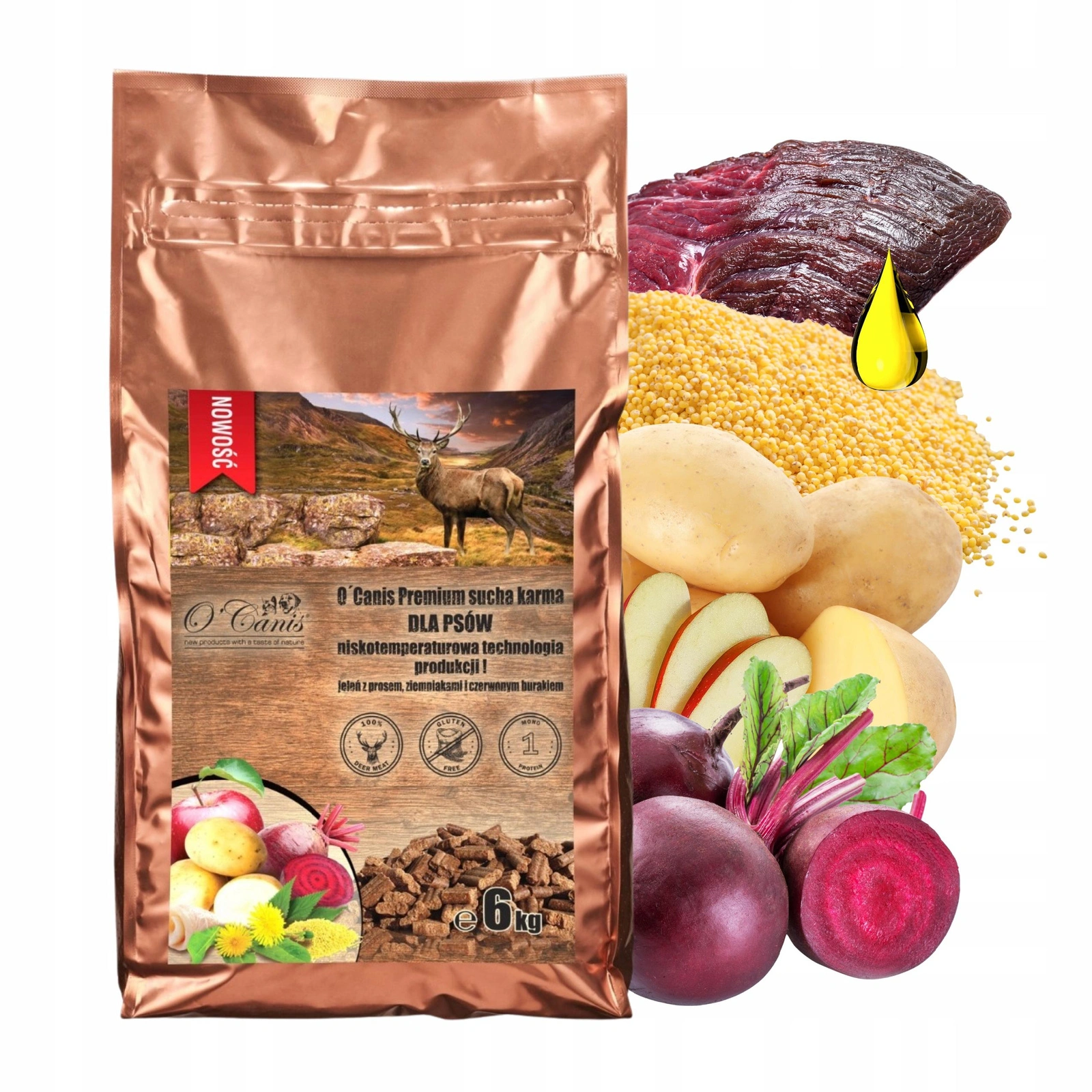 O'Canis jeleń adult 6 kg