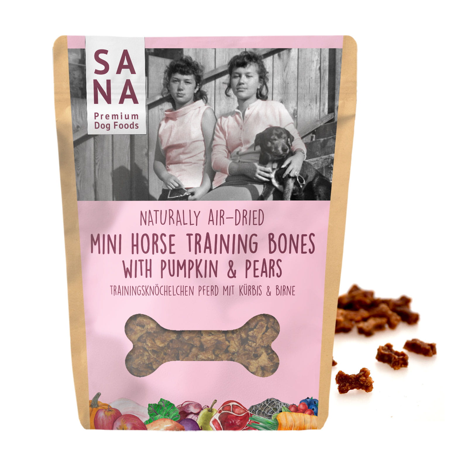 Sanadog Mini Bones konina 100 g