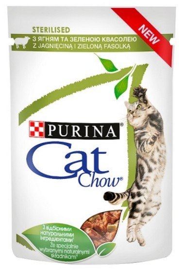 Cat Chow Sterilised jagnięcina 85 g