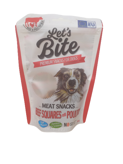 Brit Let's Bite drób, wołowina 80 g