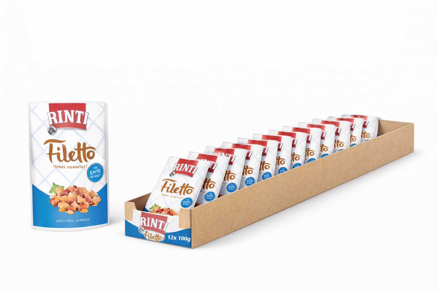Rinti Filetto kaczka, kurczak 100 g × 12