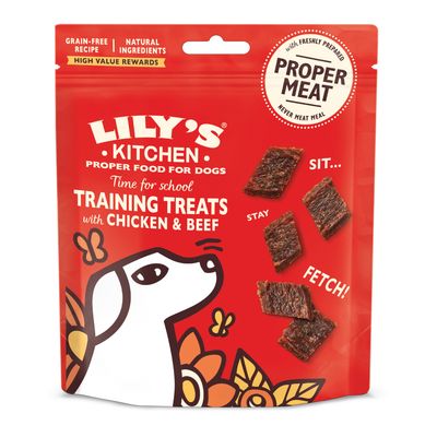 Lily's Kitchen Training Treats kurczak, wołowina adult 70 g