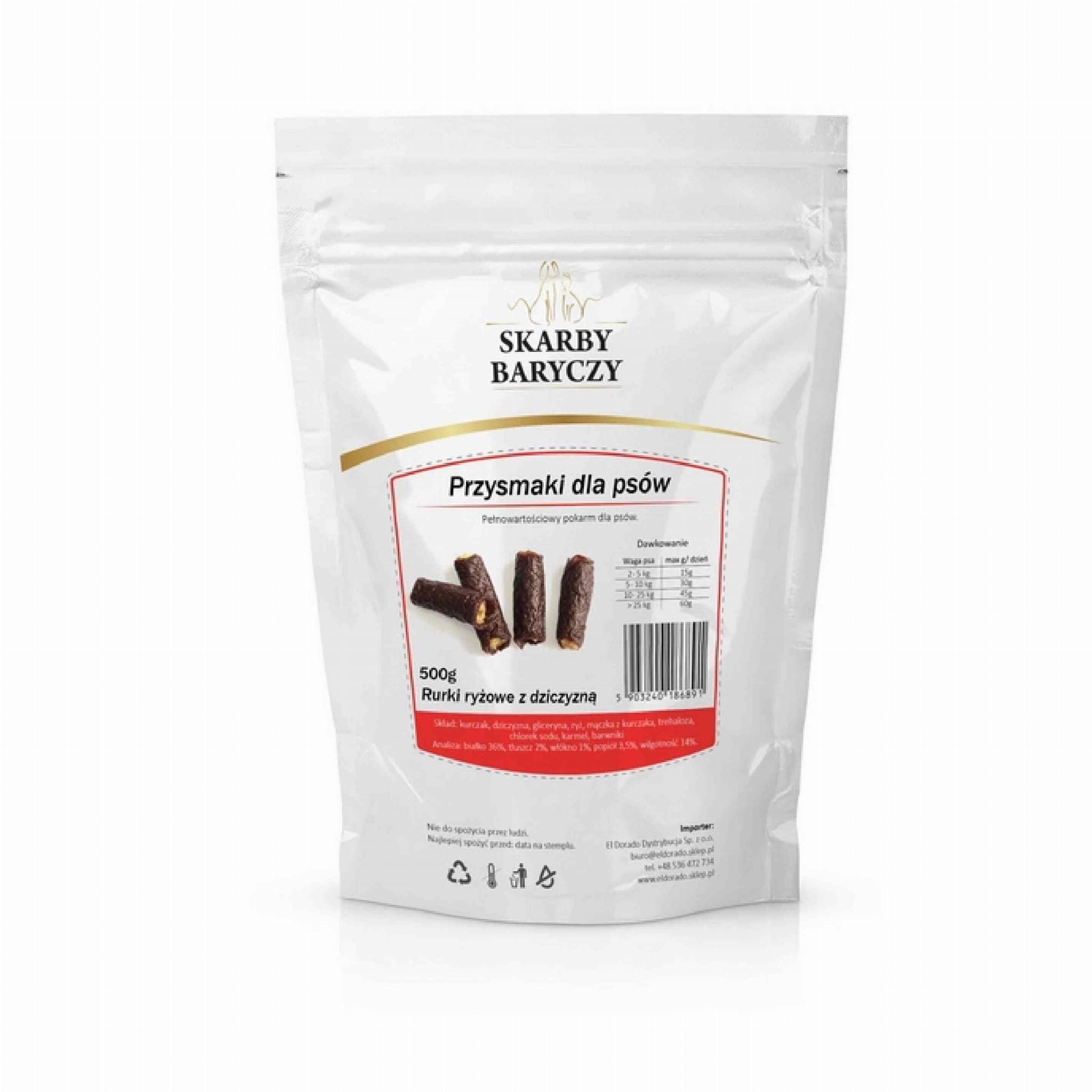 Skarby Baryczy dziczyzna 500 g