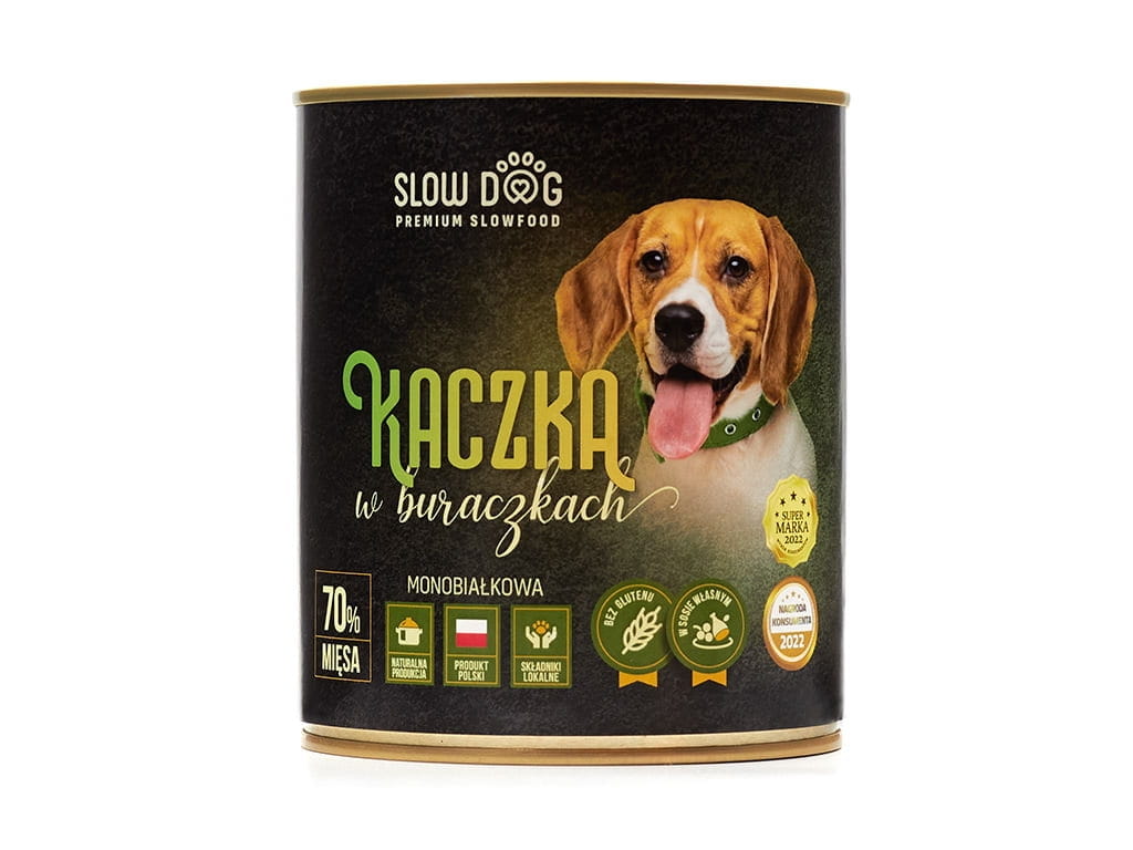 Slow Dog kaczka 850 g
