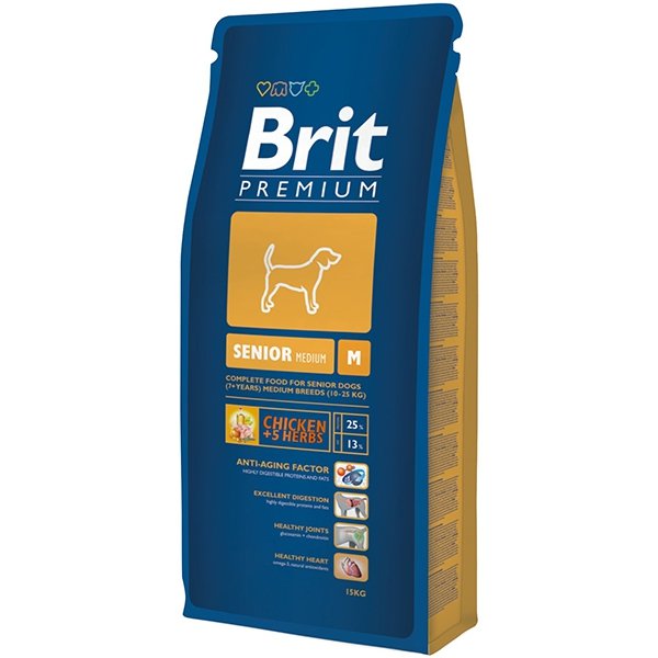 Brit senior średnie rasy 15 kg